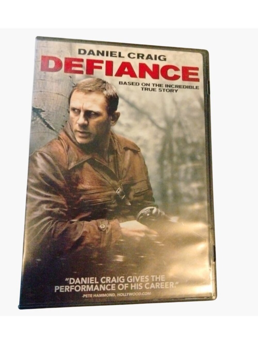 Defiance DVD 2008 Daniel CraigStory of Tuvia Bielski Survival Honor  Resistance